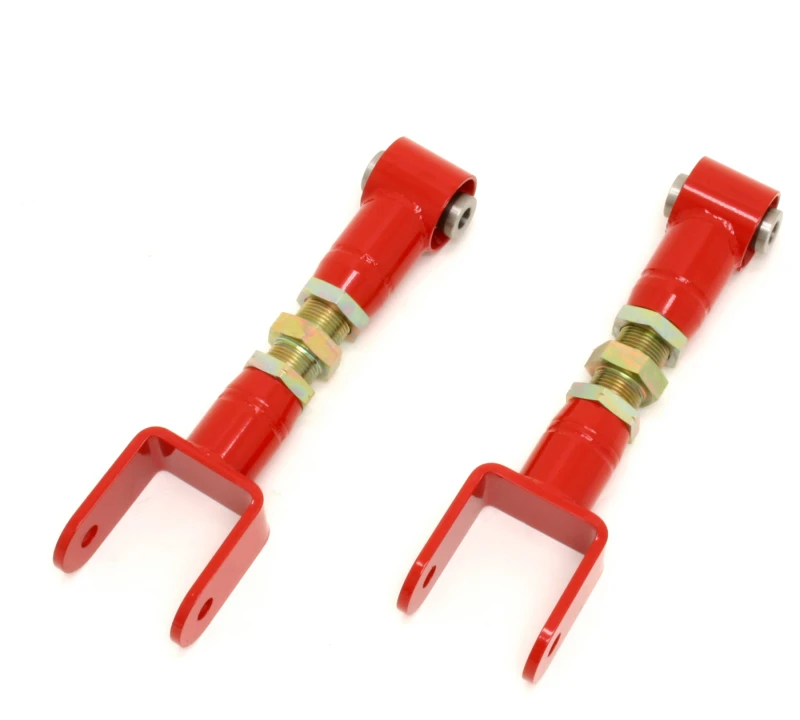 BMR 79-04 Fox Mustang obere Kontrollarme On-Car Adj. mit Kugellagern - Rot