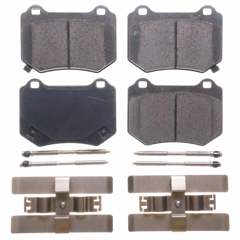 Power Stop Rear Z17 Evolution Ceramic Brake Pads w/Hardware for 18-19 Subaru WRX STi