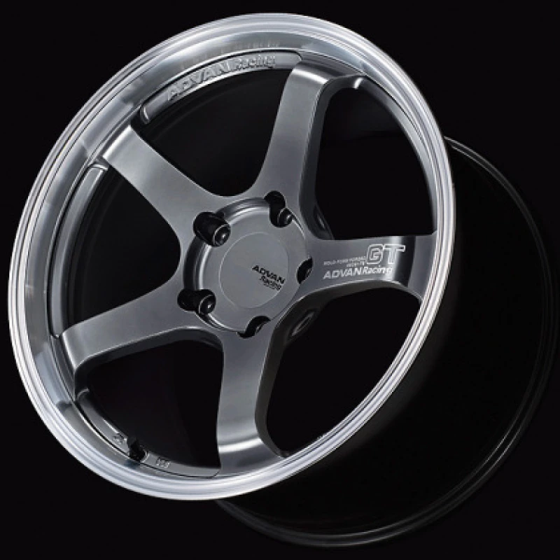 Advan GT Premium Version 21x10.5 +15 5x112 Machining and Hyper Platinum Black Wheel