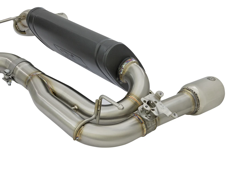 aFe MACHForce XP Abgasanlagen Axle-Back 12-15 BMW 335i 3.0T (SS mit polierten Endstücken)