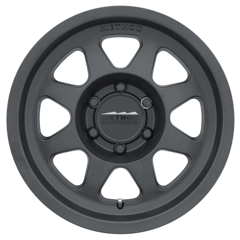 Method MR701 17x8.5 0mm Offset 6x5.5 106.25mm CB Matte Black Wheel