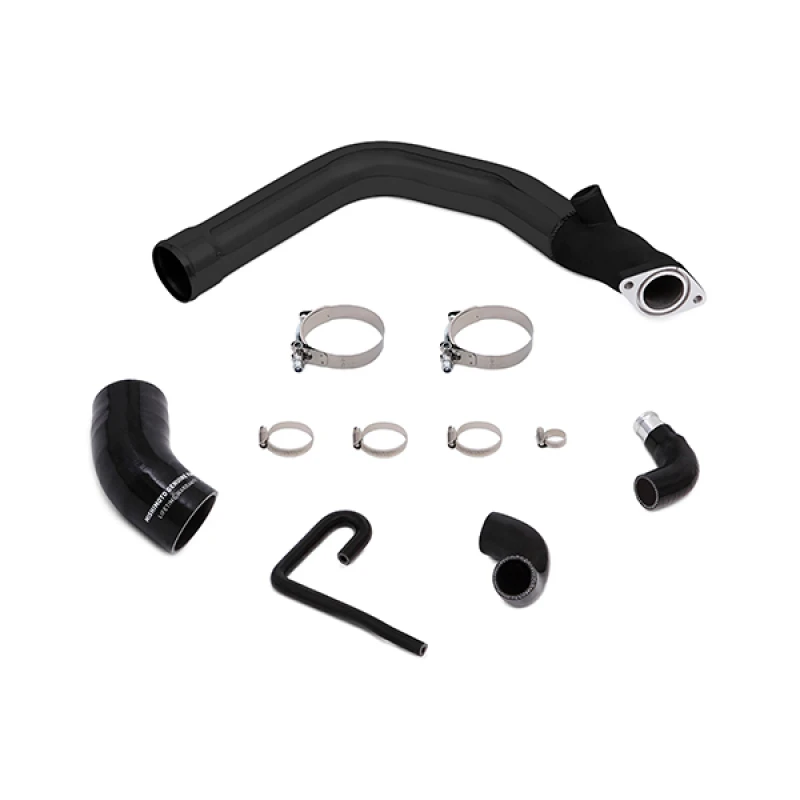 Mishimoto Ladeluftleitungs-Kit - Wrinkle Schwarz für 2015 Subaru WRX
