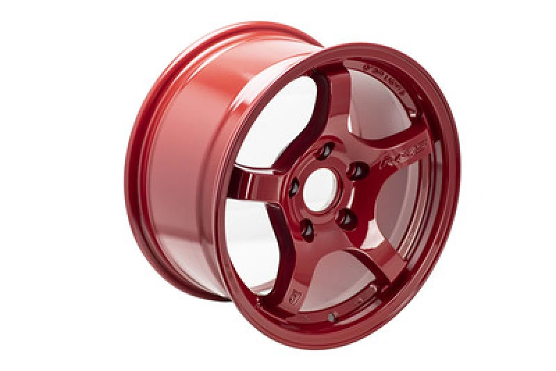 Gram Lights 57CR 18x9.5 +38 5x114.3 Milano Red Wheel