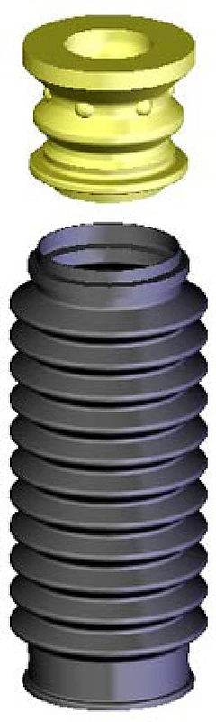 KYB-Stoßdämpfer & Struts Strut-Boots Vorne & Hinten ACURA MDX 2001-06 ACURA RSX 2002-04 ACURA RSX 2005-06 A
