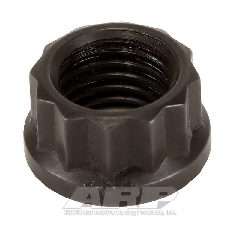 ARP M10 x 1,25 Kleine Klar / Flachkopf 12-Punkt-Mutter-Kit