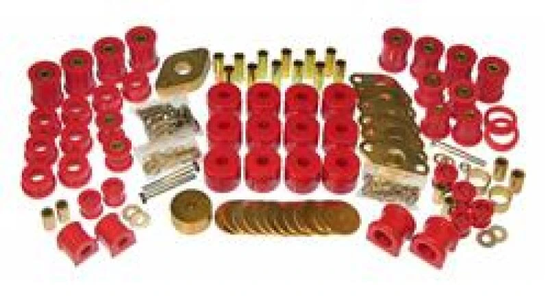 Prothane 07-11 Jeep Wrangler Total Kit - Red