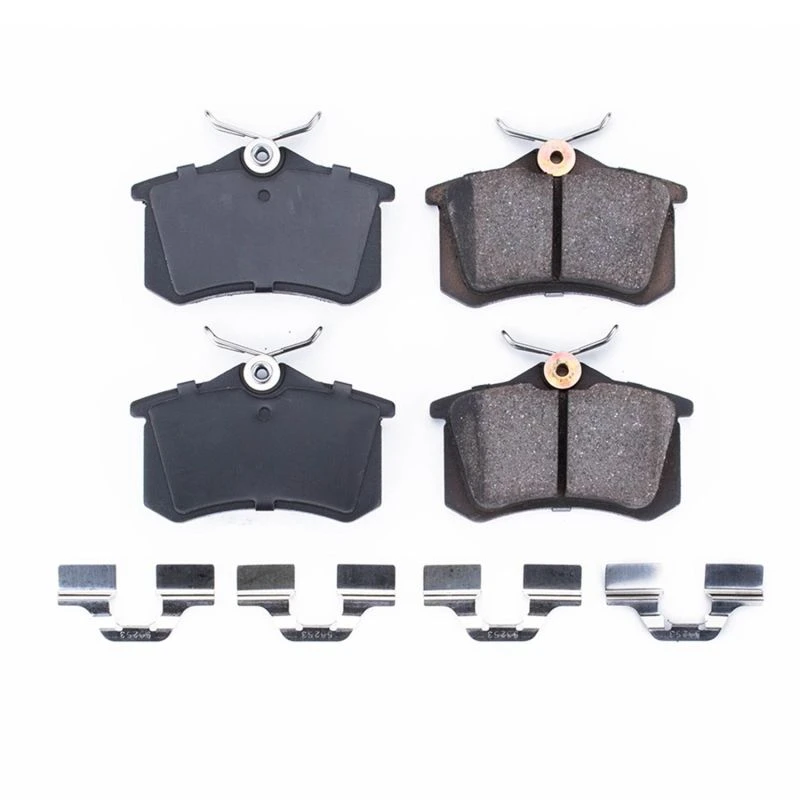 powerstop_17-340A-67945114abd3a Power Stop 03-04 Audi A4 Rear Z17 Evolution Ceramic Brake Pads w/Hardware