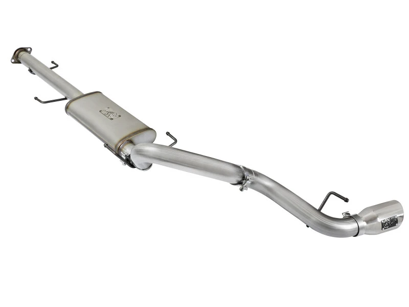 aFe MACH Force Xp 3 Zoll SS Cat-Back Einzelausgang Auspuff mit polierten Endstücken 07-14 Toyota FJ Cruiser