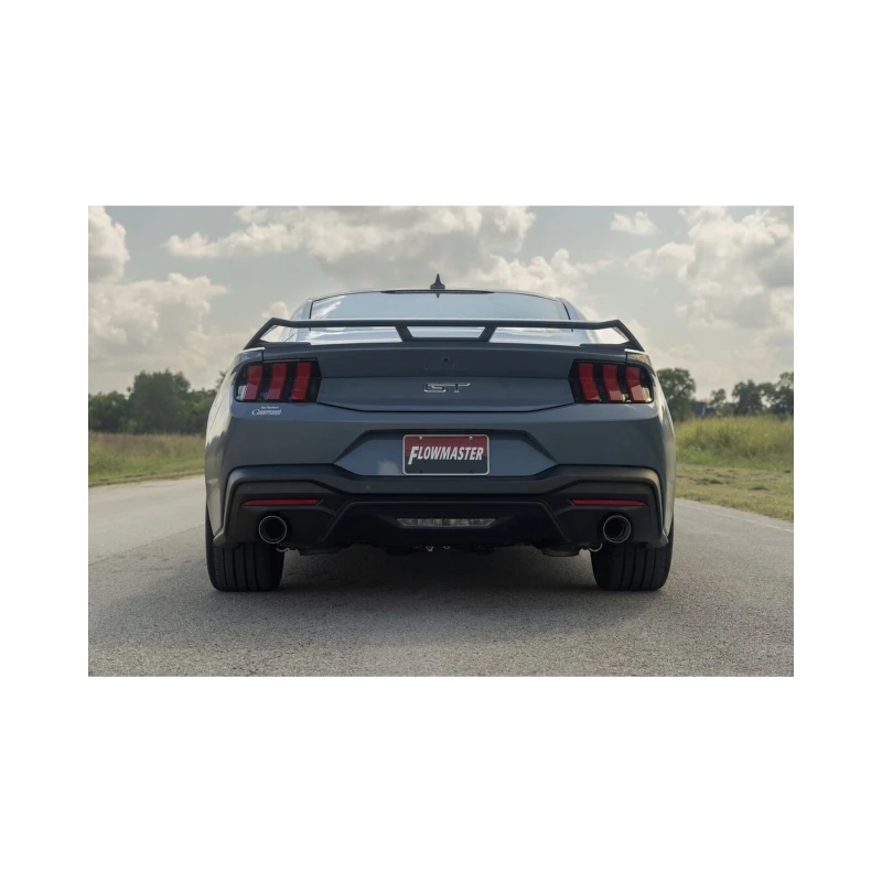 Flowmaster 24-25 Mustang 2.3L/5.0L American Thunder-Axle-Back- NO VLVES Exhaust System