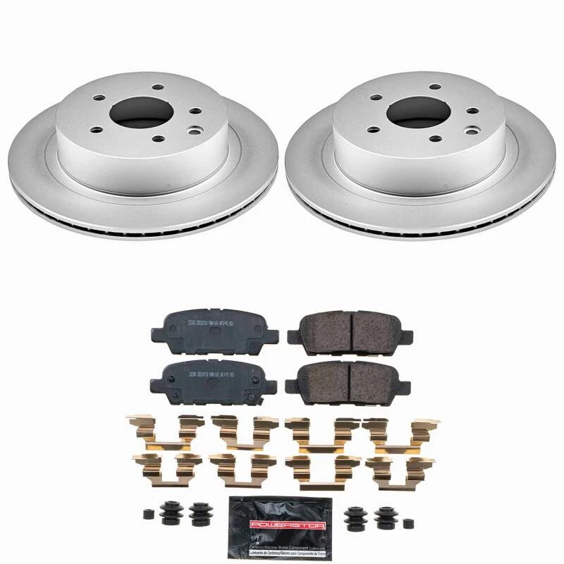 Power Stop 14-17 Nissan Juke Rear Z23 Coated Brake Kit