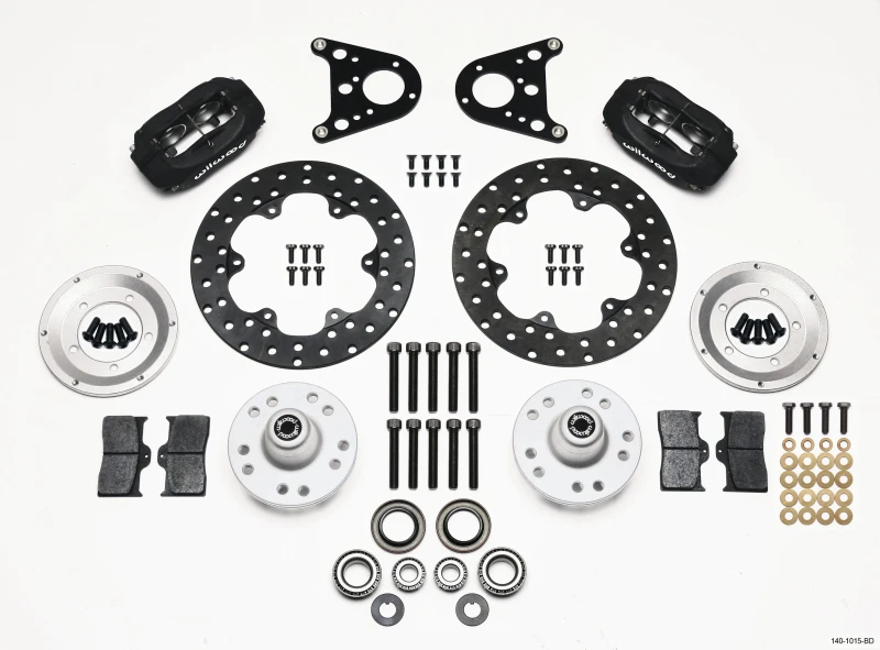 Wilwood Forged Dynalite Vordere Drag-Kit gebohrte Bremsscheibe Art Morrison Strut