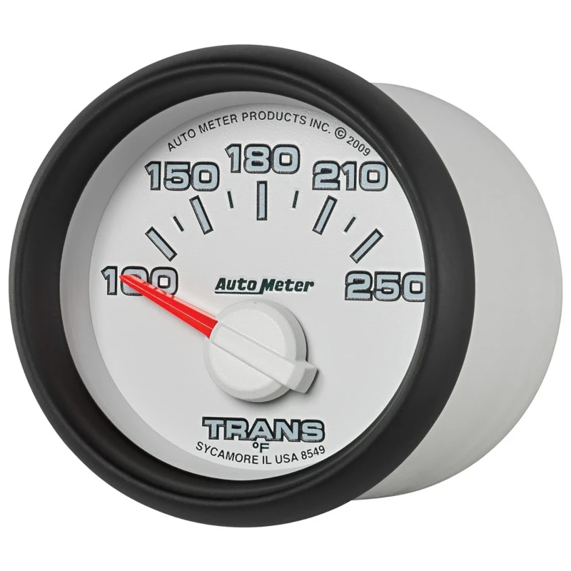Autometer Factory Match 52mm Kurze Sweep-Elektronische 100-250 Grad F Getriebe-Temperatur-Anzeige