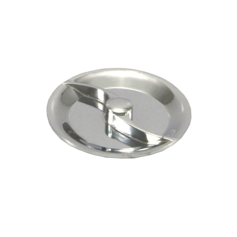 Spectre Luftfiltermutter Niedriges Profil (Passt 1/4in.-20 Gewinde) - Chrom
