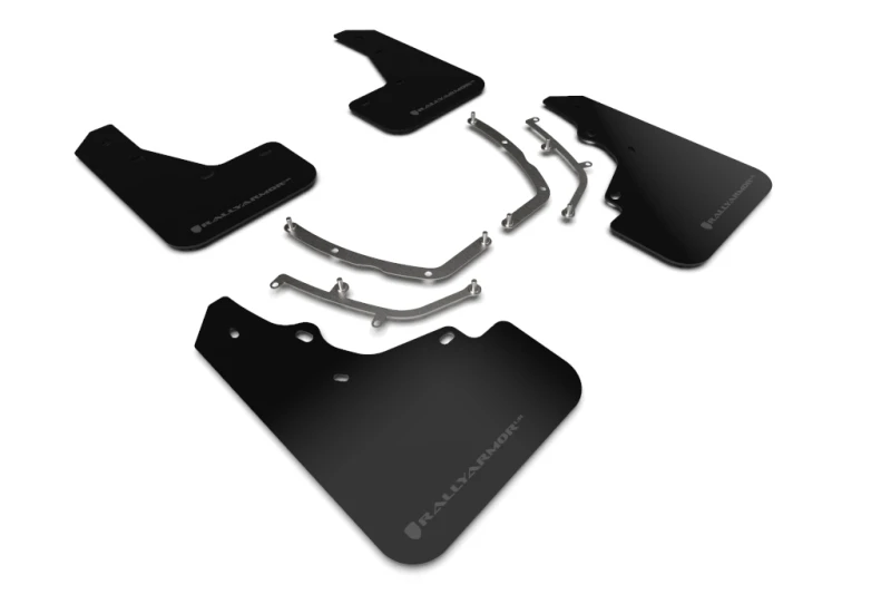 MF61-UR-BLK_DGRY-67946e1a3a0ba Rally Armor 19-24 Mazda3 Hatchback Black UR Mud Flap w/Dark Grey Logo