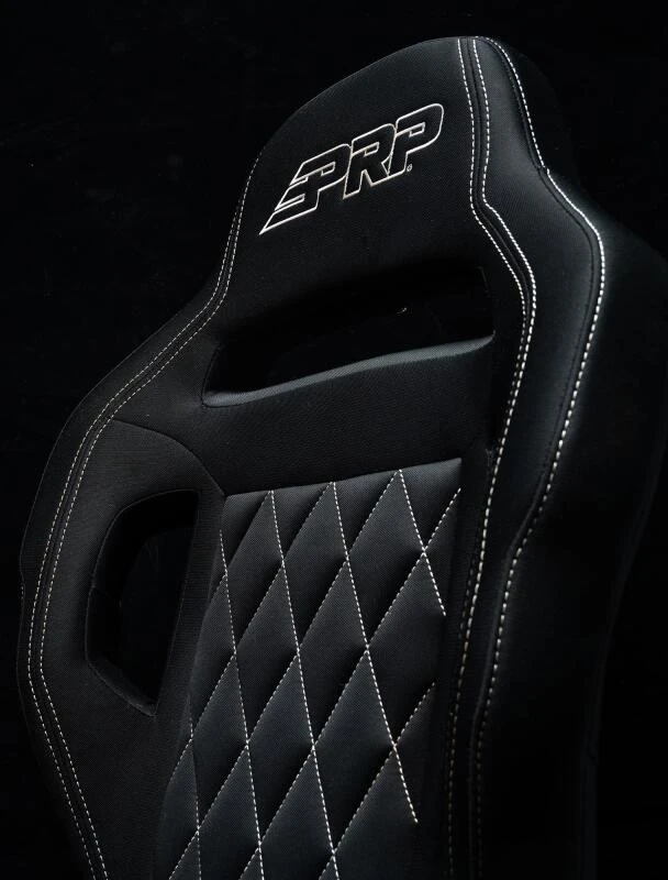 PRP Contour UTV Suspension Seat -Black Cloth
