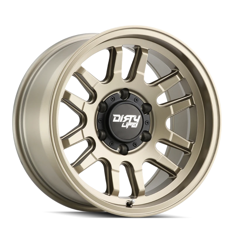 Dirty Life 9310 Canyon 17x9 / 6x139.7 BP / 0mm Offset / 106mm Hub Satin Gold Felge