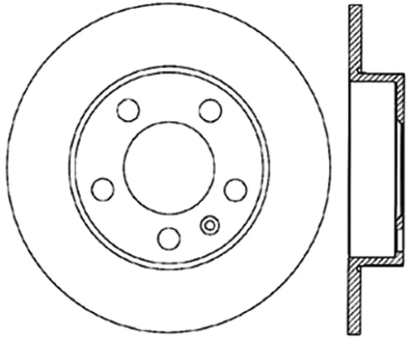 stoptech_127.33057CL-6794eca20f79d StopTech 98-11 Volkswagen Beetle Sport Slotted & Drilled Rear Right Cryo Rotor