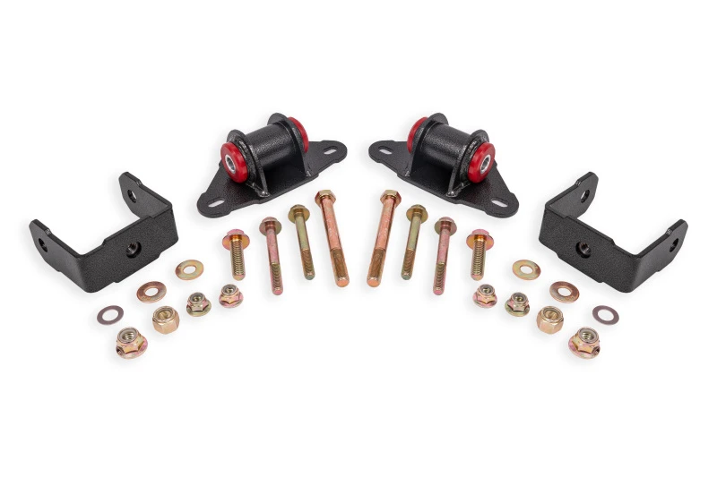 BMR 14-19 Chevrolet Corvette C7 Polyurethane Transmission/Differential Mount - Black Hammertone