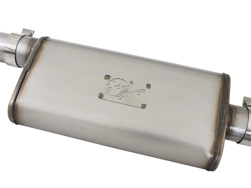 aFe Mach Force-XP Auspuff 3in CB SS 15-17 GM Colorado/Canyon 2,5L/3,6L Seiten Ausgang mit polierter Spitze