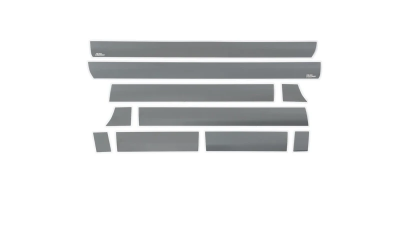 Putco 14-18 Chevy Silv LD - Standard Cab - 8ft Long Box (10pcs) Schwarzes Platin-Rocker-Panel