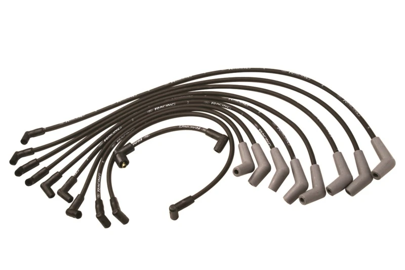 Ford Racing 9mm Zündkerzenkabel-Sätze - Schwarz