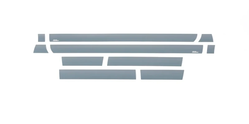 Putco 14-18 GMC Sierra LD Standard Cab - 6,8 Zoll Bett (10 Teile) Schwarzes Platinum Rocker Panel