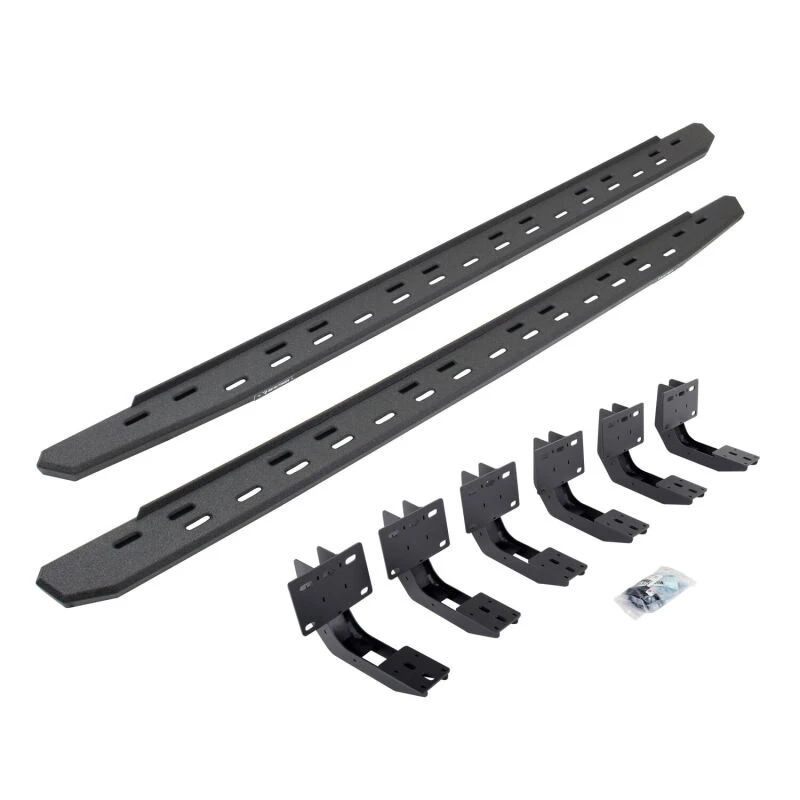 Go Rhino 19-25 RAM 1500 RB30 Slim Running Board Kit w/ Brackets
