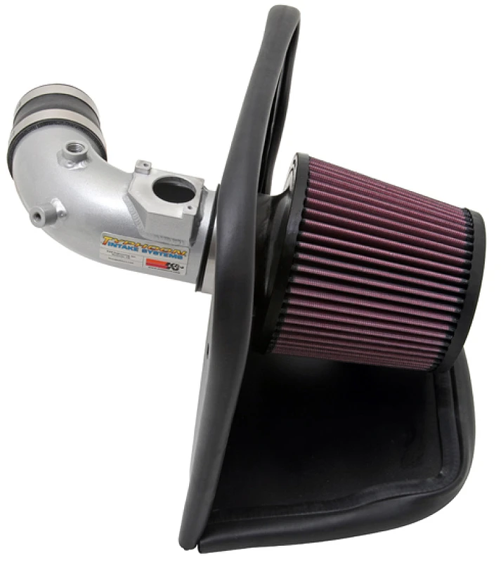 K&N 10 Mazdaspeed3 L4-2.3L Silber Typhoon Short Ram Einlass
