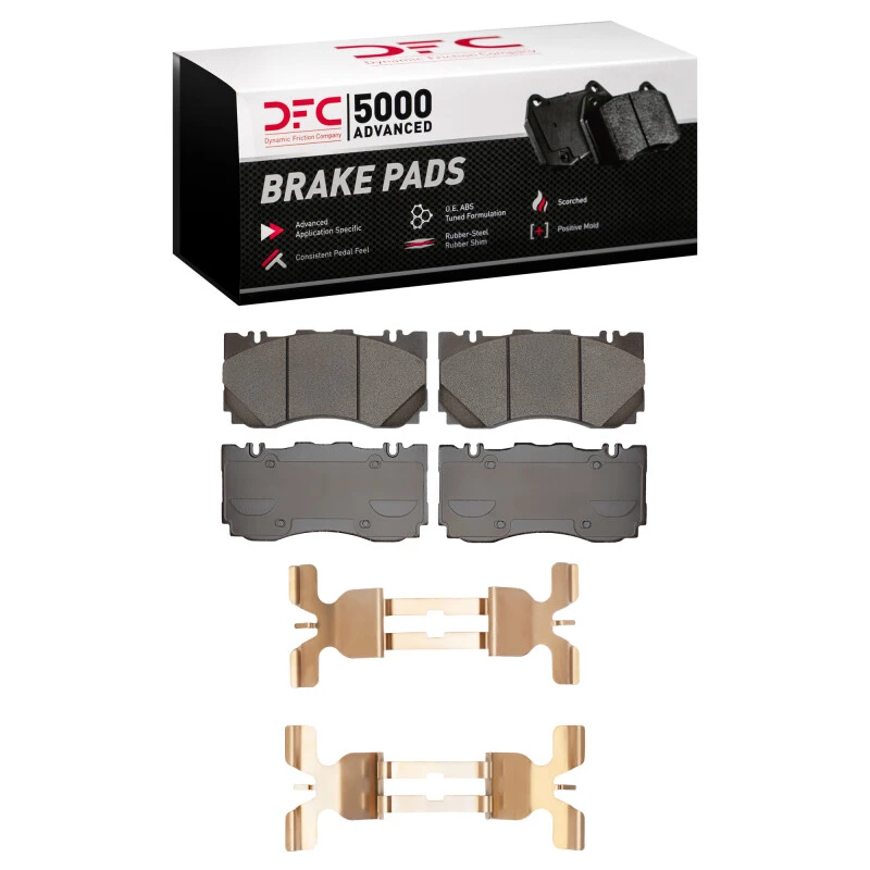DFC 22-25 Mercedes-Benz C63 AMG S E Perf Front 5000 Advanced Low Metallic Brake Pads & Hardware Kit