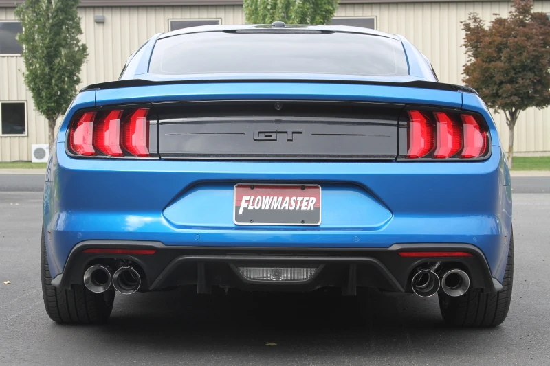 Flowmaster 18-23 Mustang 5.0L Outlaw Axle-Back Exhaust System - (w/Valves)
