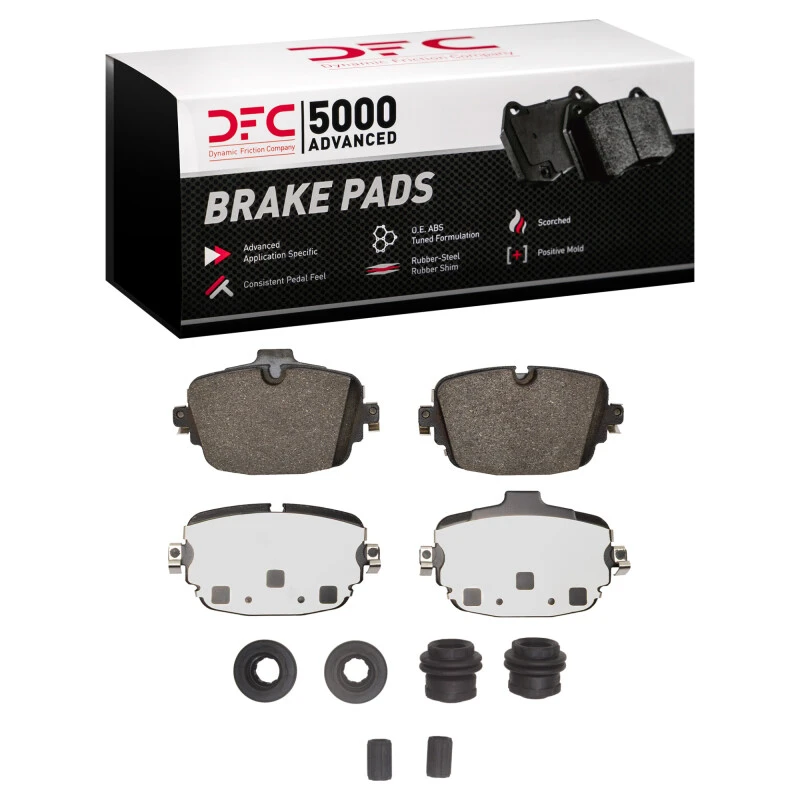 DFC 19-25 Audi RS Q8 Rear 5000 Advanced Low Metallic Brake Pads and Hardware Kit