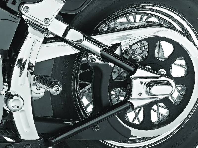 Kuryakyn Boomerang Rahmenabdeckung für 00-07 Softail Chrome