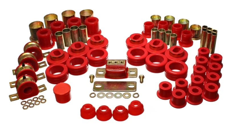 energy-suspension_3.18108R-67932dfdb0a42 Energy Suspension 81-87 Chevy/GMC 2WD 1/2 Ton PickUp Red Hyper-flex Master Bushing Set
