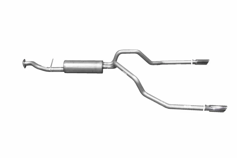 Gibson 99-05 Chevrolet Silverado 1500 Basis 4.3L 2.5in Kat-Back Dual Split Auspuff - Edelstahl