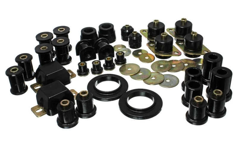 Energy Suspension 05-13 Toyota Tacoma 4WD/Prerunner 2WD Schwarzes Hyper-Flex Master Bushing Set