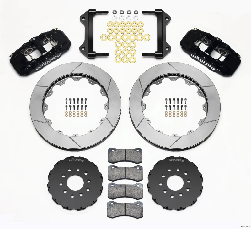 Wilwood AERO6 Vordere Hut Kit 15,00 97-04 Corvette C5/Z06 05-13 C6