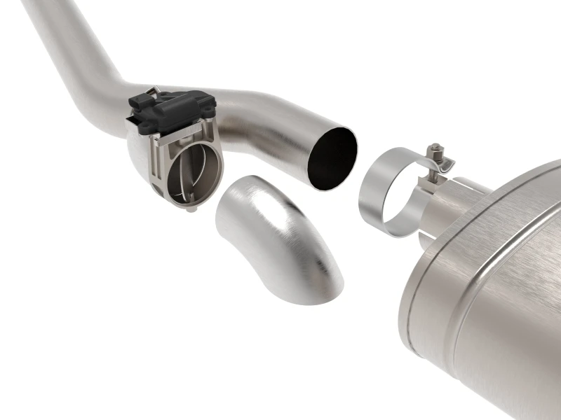 aFe Gemini XV 3-Zoll-304-Edelstahl-Cat-Back-Auspuff mit Cutout 19-21 GM Silverado/Sierra 1500 V8