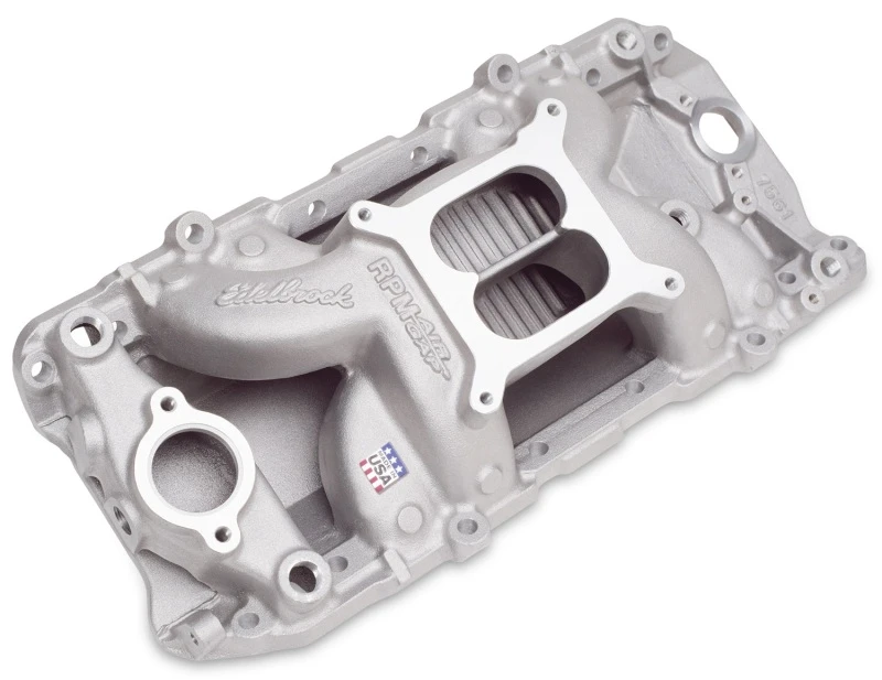 Edelbrock B/B Chevy O-Port RPM Air-Gap Ansaugkrümmer