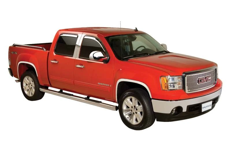 Putco 07-13 GMC Sierra LD - Passt nicht für GMC Denali oder Nevada Edition Edelstahl-Kotflügel-Verkleidung