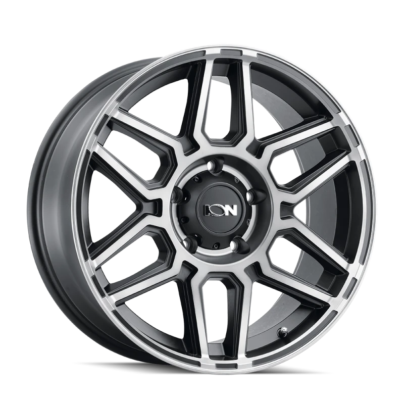ION Type 146 20x9 / 6x139.7 BP / 18mm Offset / 106mm Hub Matte Black W/Machined Dart Tint Wheel
