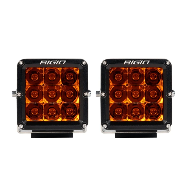 Rigid Industries D-XL Pro Spot Lens - Amber (Pair)