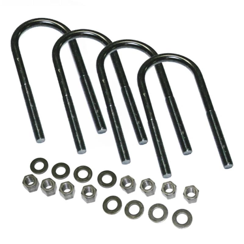 Superlift U-Bolt 4er Pack 1/2x2 7/8x11 Rund mit Hardware