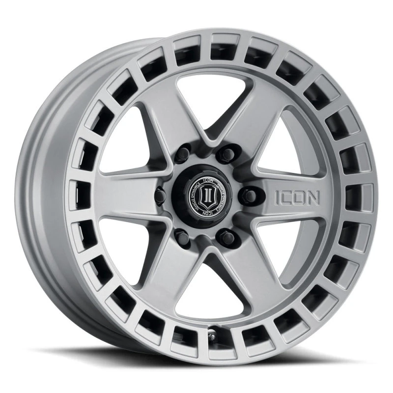 ICON Raider 17x8,5 6x135 6mm Offset 5 Zoll BS Titanfelge