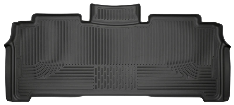 Husky Liners 2017 Chrysler Pacifica (Stow and Go) WeatherBeater 2nd Row Black Floor Liners