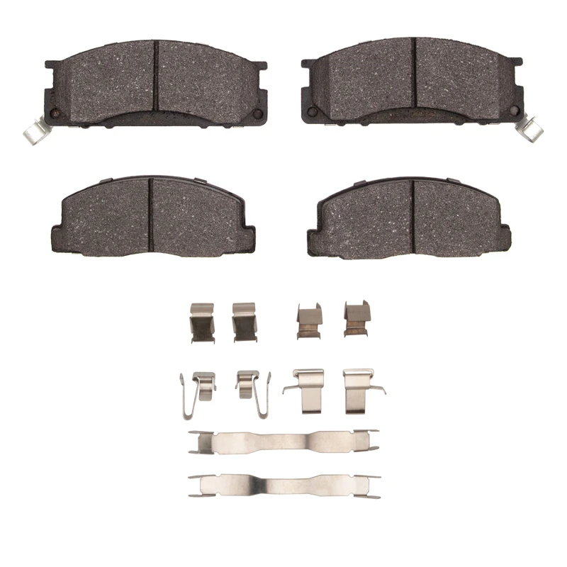 DFC 86-89 Toyota Van Front 5000 Advanced Semi Metallic Brake Pads and Hardware Kit