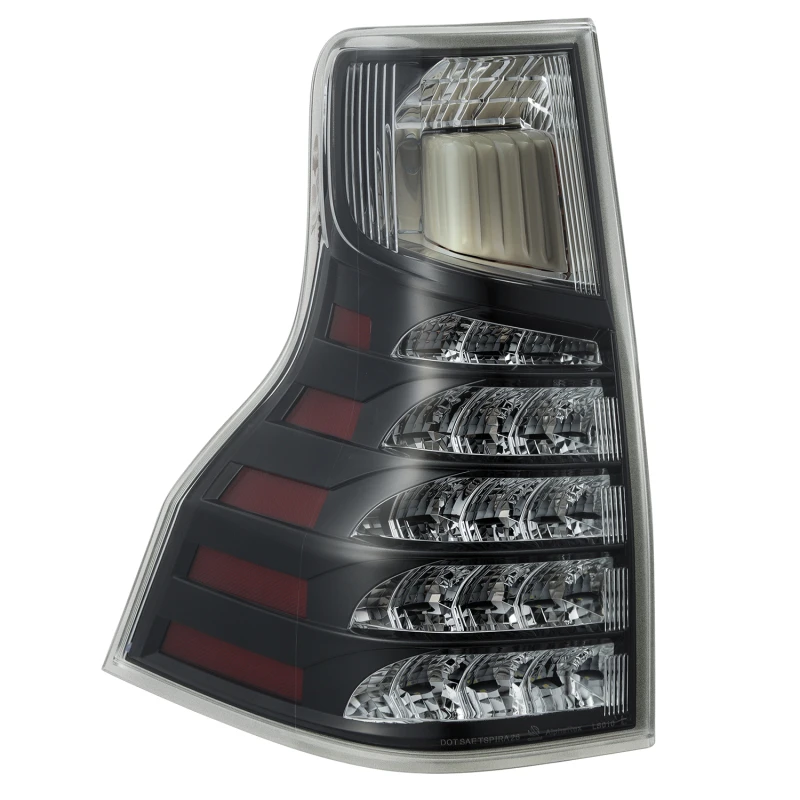 AlphaRex 14-21 Lexus GX470 PRO-Series LED Tail Lights - Alpha Black