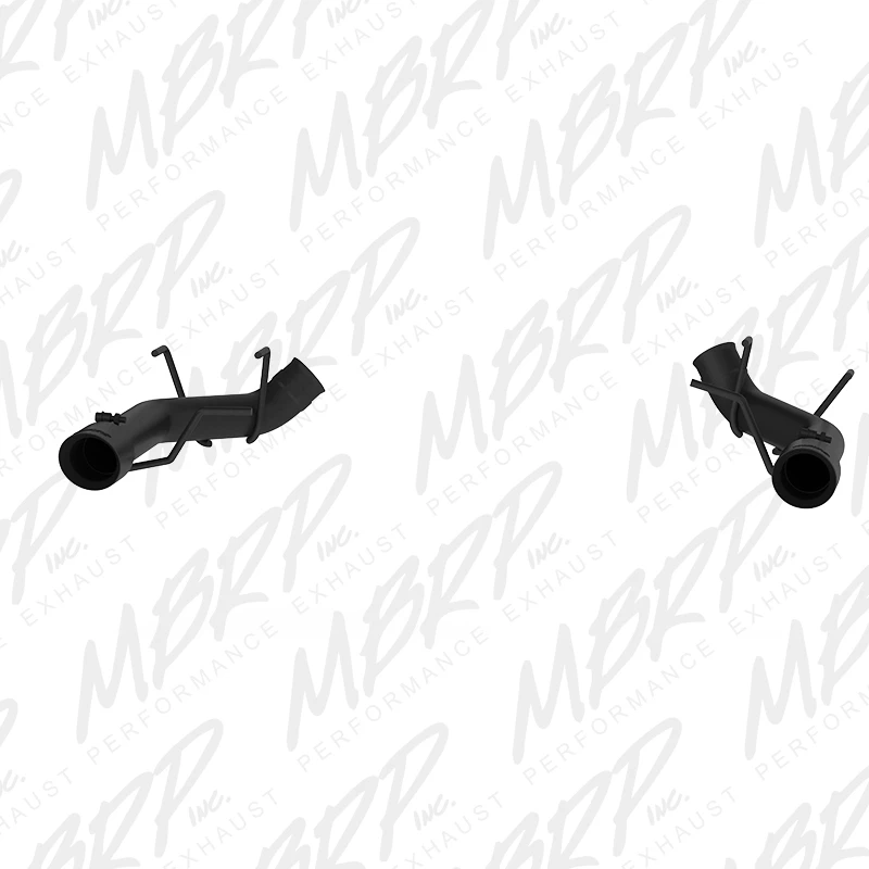 MBRP 2011-2014 Ford Mustang GT 3 Zoll Dual Axle Back Muffler Delete - Schwarz