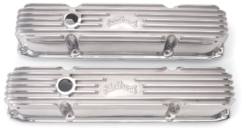 Edelbrock Ventildeckel Classic Series Chrysler 383/440 CI V8 Poliert