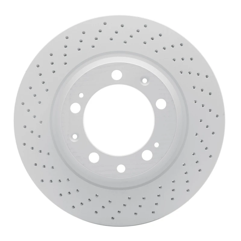 DFC 98-98 Porsche 911 Left Rear Drilled Hi-Carbon Alloy Geomet Coated Rotor