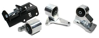 Innovative 92-95 Civic H-Series Black Aluminum Motorhalterungen 85A Bushings